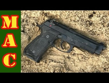 Δοκιμή αξιοπιστίας του πιστολιού Beretta M9A1! (βίντεο)